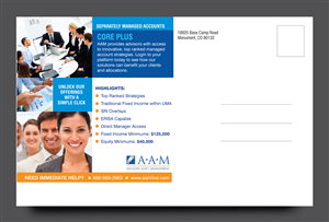 Diseño de Postal por rkailas para Advisors Asset Management, Inc. | Diseño: #4638235