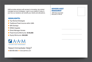 Postcard to market investment strategy | Diseño de Postal por rkailas