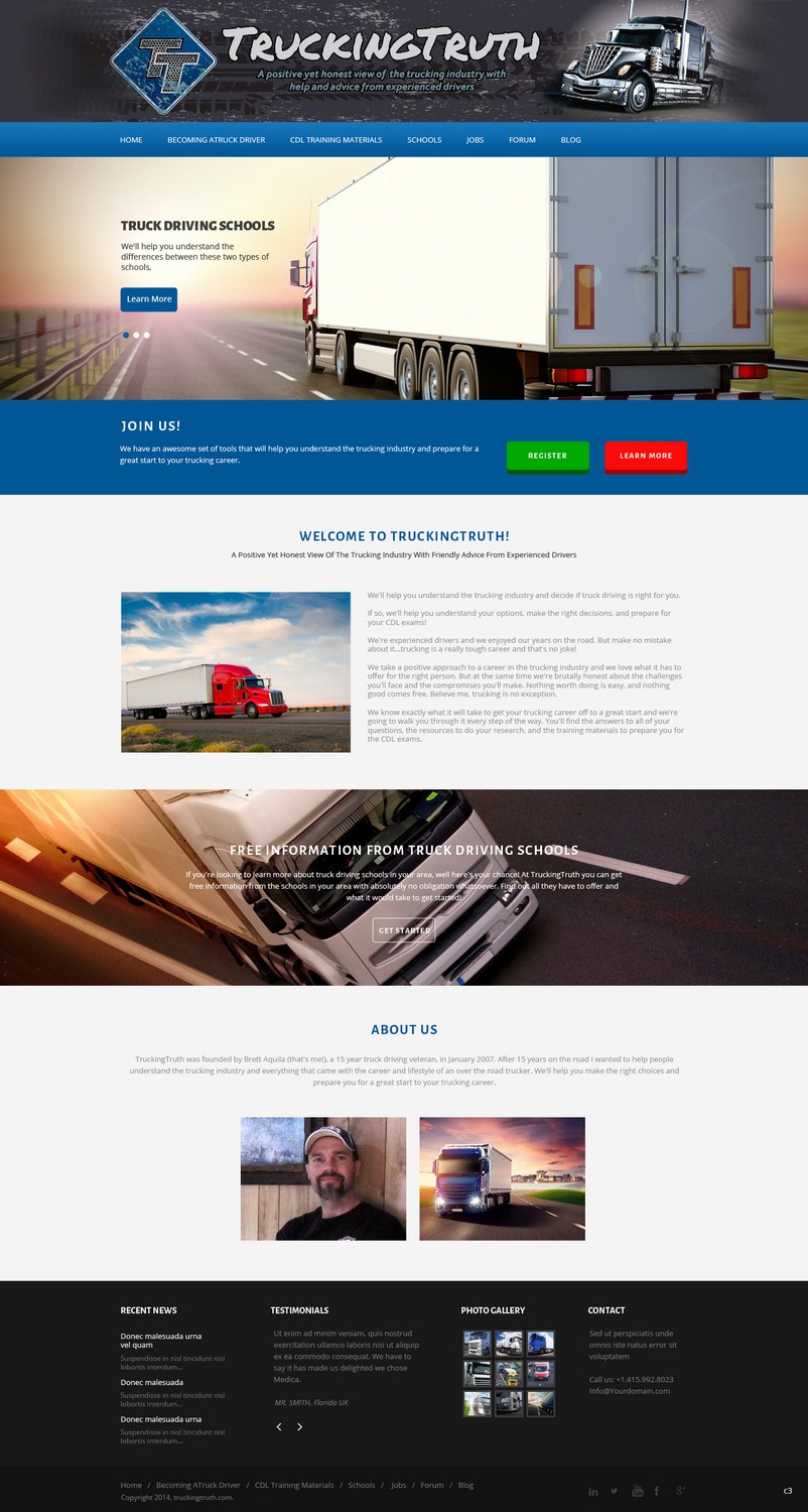 Web Design by pb for this project | Design #4349258