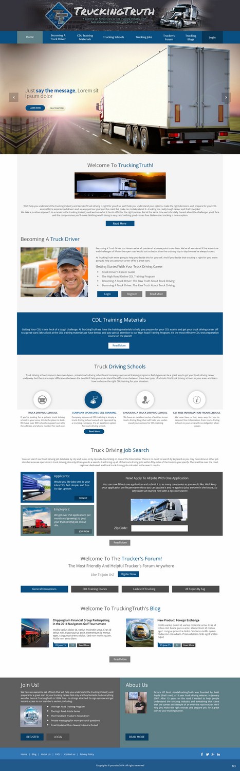 Web Design by pb for this project | Design #4349260