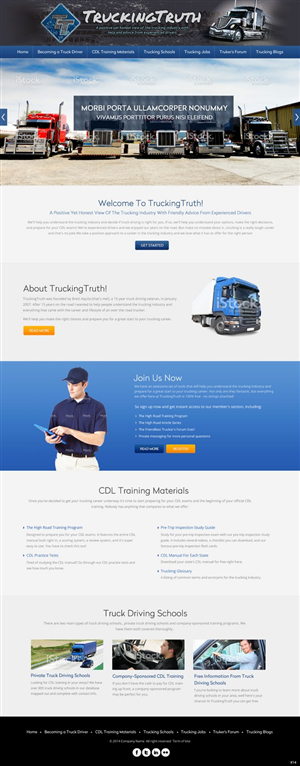 Web Design par pb pour ce projet | Design : #4349262