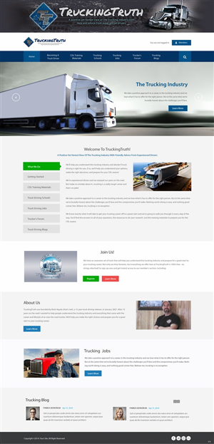 Web Design by pb for this project | Design #4356449