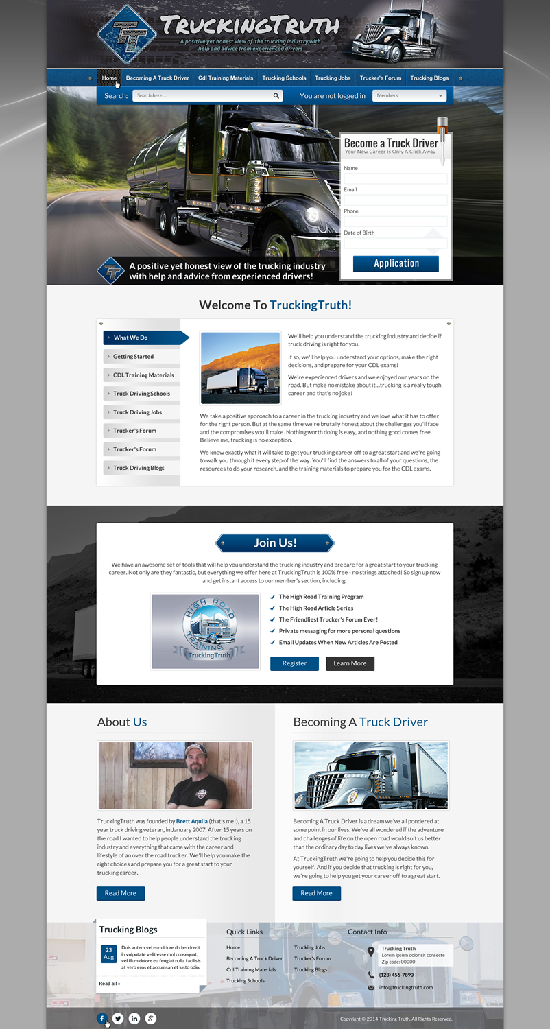Web Design by Sbss for this project | Design #4409107