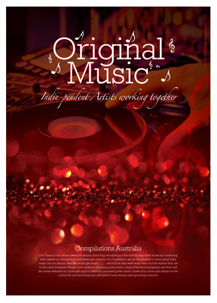 Poster Design by MasterMind for Compilations Australia | Design #1260911