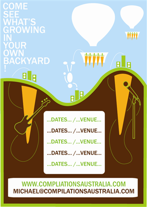 Poster Design by Newtomic Graphics for Compilations Australia | Design: #1240245