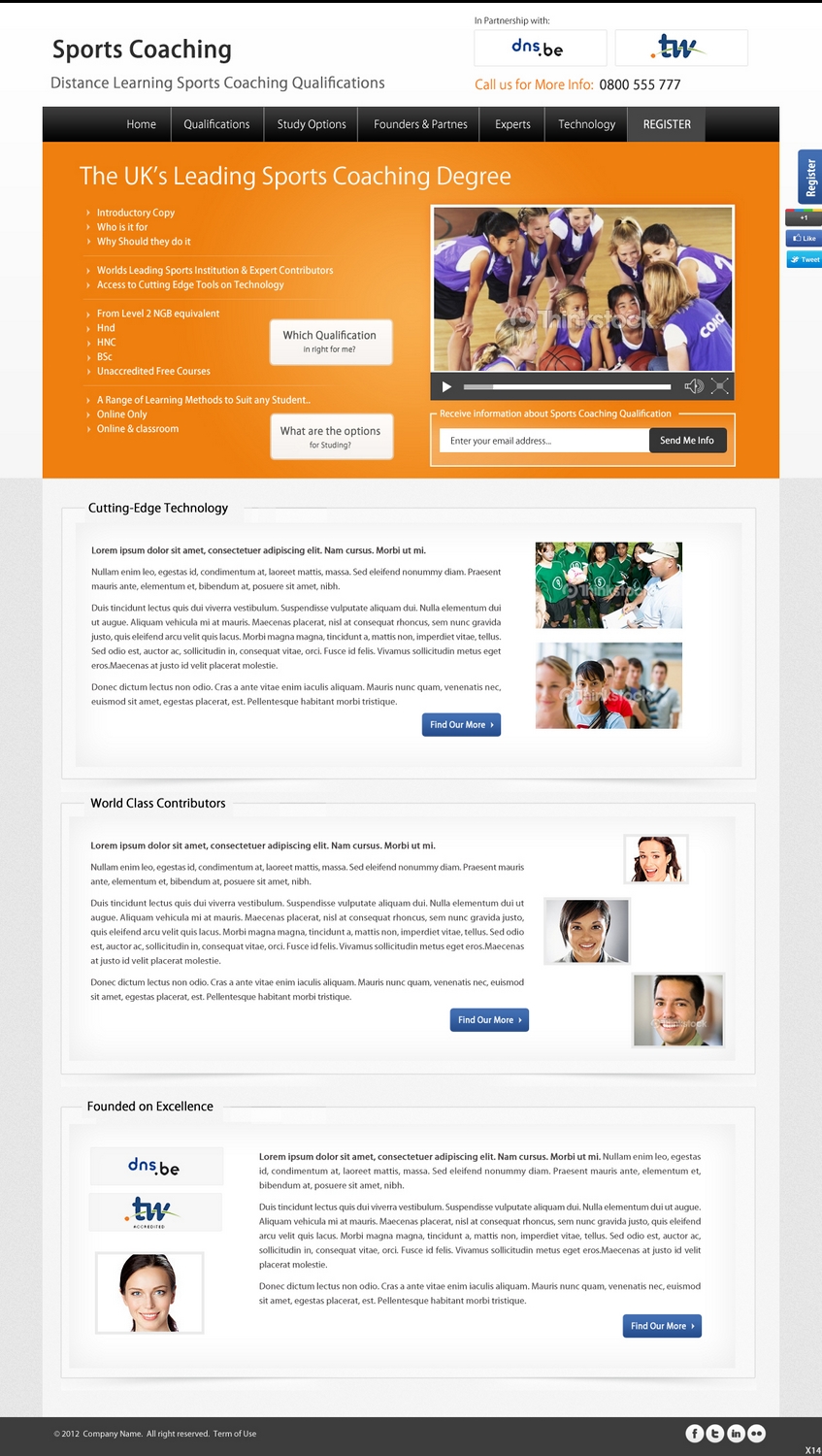 Web Design by pb for inplaymaker | Design #1244093