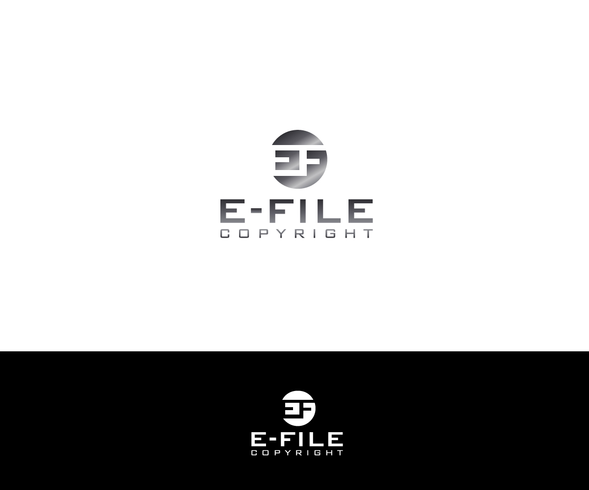 Logo Design by aglaronde23 for Bedrock Online Enterprises, LLC DBA e-File Copyright | Design #4343307