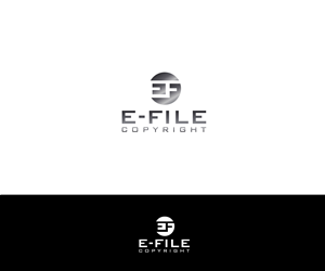 Logo Design by aglaronde23 for Bedrock Online Enterprises, LLC DBA e-File Copyright | Design: #4343307
