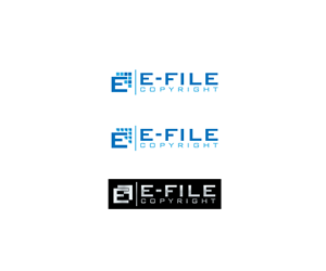 Logo Design by aglaronde23 for Bedrock Online Enterprises, LLC DBA e-File Copyright | Design: #4414342