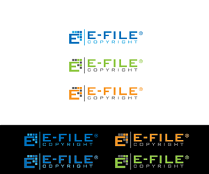 Logo Design by aglaronde23 for Bedrock Online Enterprises, LLC DBA e-File Copyright | Design: #4414731