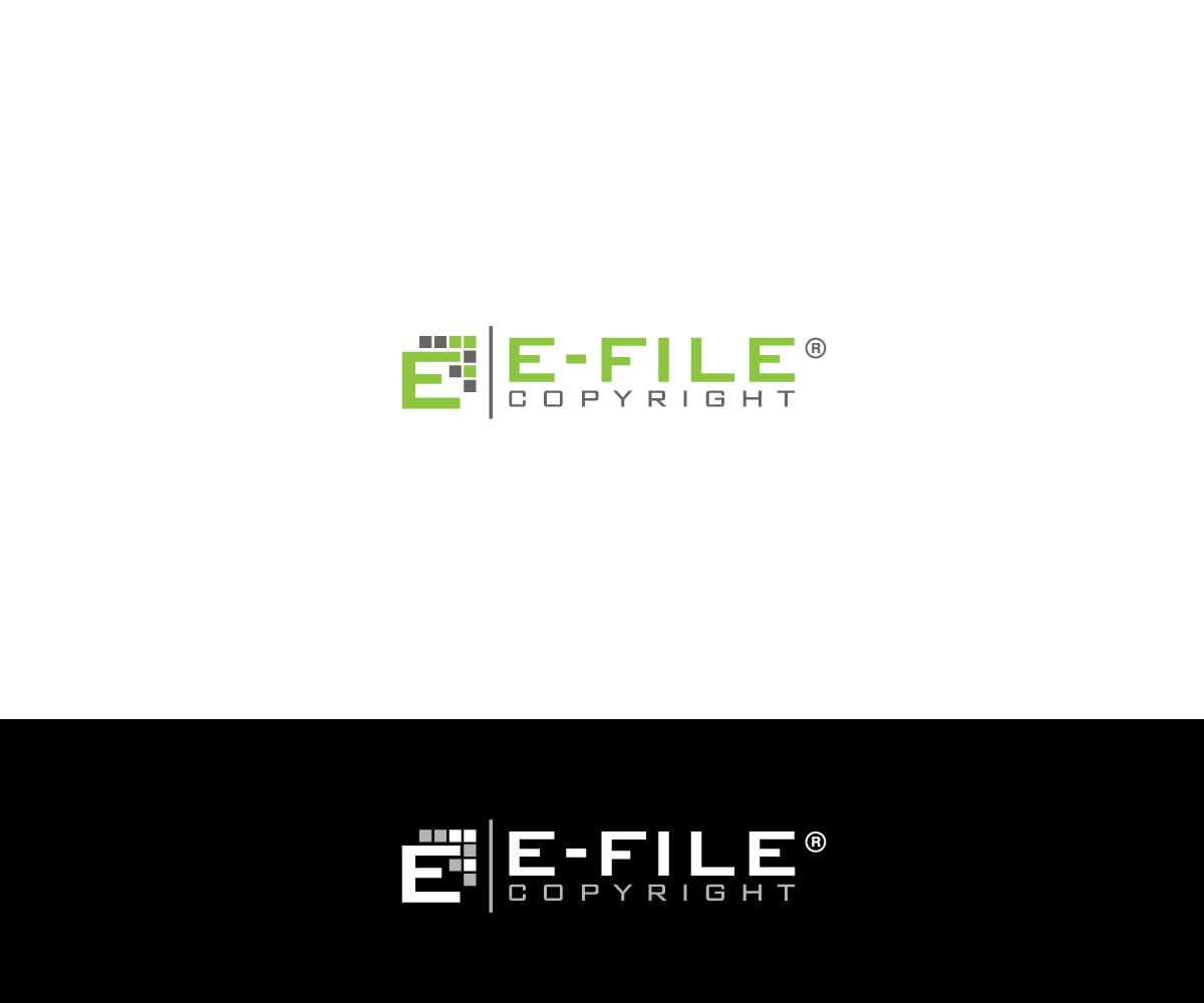 Logo Design by aglaronde23 for Bedrock Online Enterprises, LLC DBA e-File Copyright | Design #4416773
