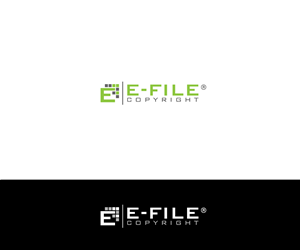 Logo Design by aglaronde23 for Bedrock Online Enterprises, LLC DBA e-File Copyright | Design: #4416773