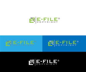 Logo Design by aglaronde23 for Bedrock Online Enterprises, LLC DBA e-File Copyright | Design: #4419601