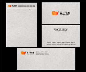 Logo Design by bijuak for Bedrock Online Enterprises, LLC DBA e-File Copyright | Design: #4350252