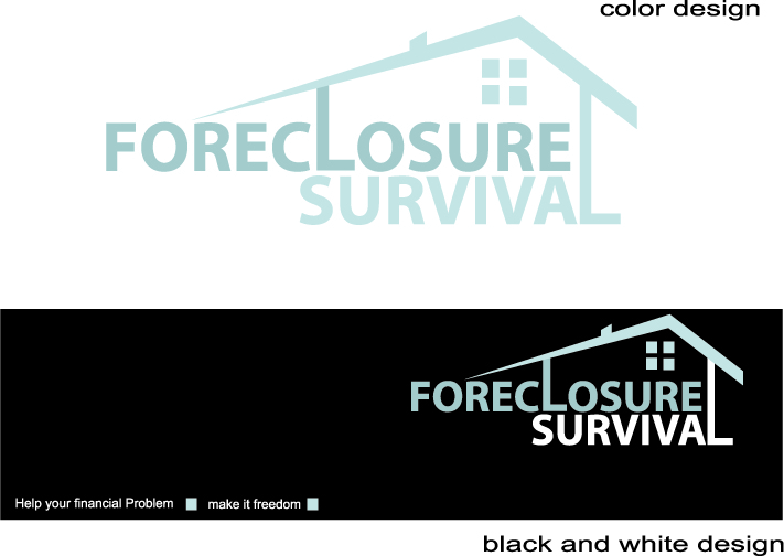 Logo Design by Eddiey for Foreclosure Survival | Design #185855
