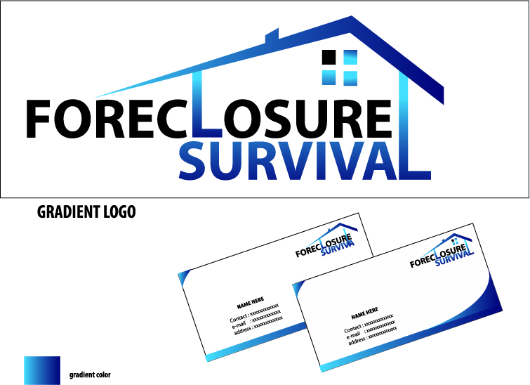 Logo Design by Eddiey for Foreclosure Survival | Design #186810