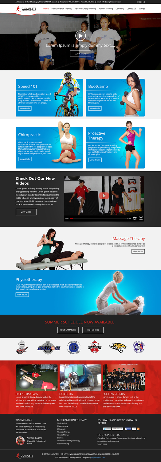 Wordpress Design by Impressive Sol for this project | Design #4377472