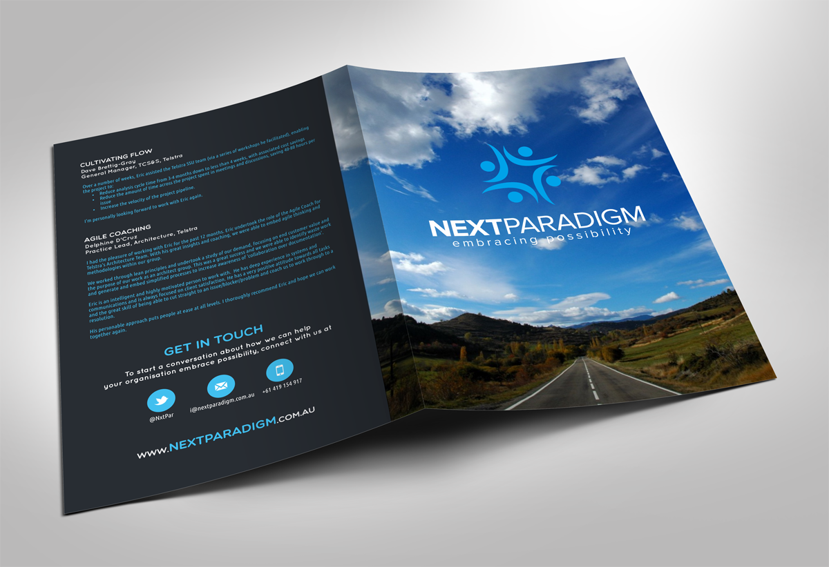Brochure Design by lookedaeng for Next Paradigm | Design: #4463147