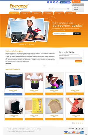 Web Design by pb for Blue Egg | Design: #1322593