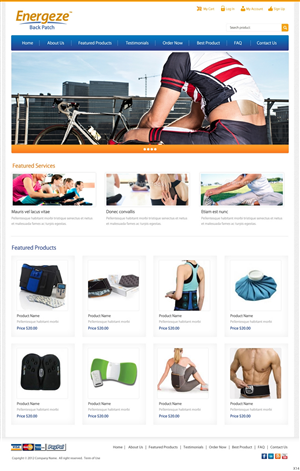 Web Design by pb for Blue Egg | Design: #1325774