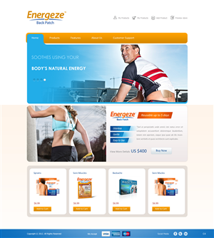 Web Design by pb for Blue Egg | Design: #1326406