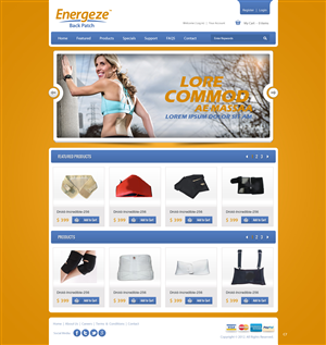 Web Design by pb for Blue Egg | Design: #1326409