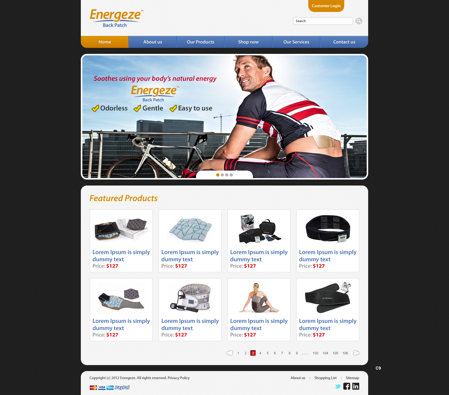 Web Design by pb for Blue Egg | Design #1326412