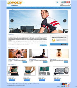 Web Design by pb for Blue Egg | Design: #1332402