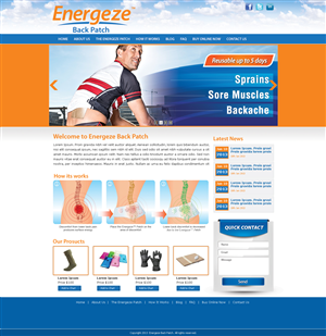 Web Design by Tanvir for Blue Egg | Design #1341584