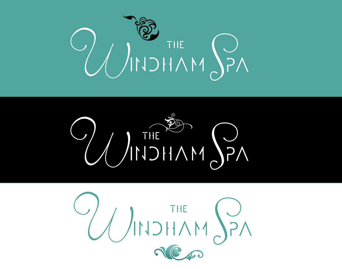 Logo Design by Jason Vantran for The Windham Spa | Design #1245090