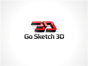 Go Sketch 3D | Logo Design by 96 alex