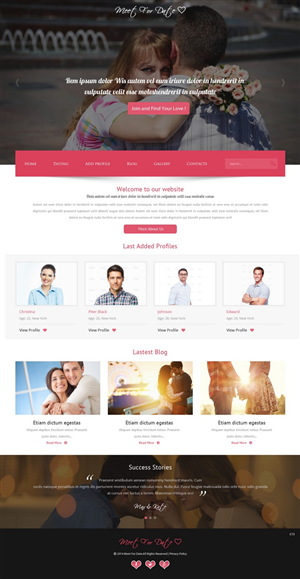 Web Design by pb for this project | Design #5151003