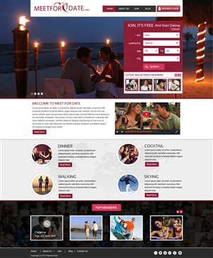 dating site | Web Design by Sbss