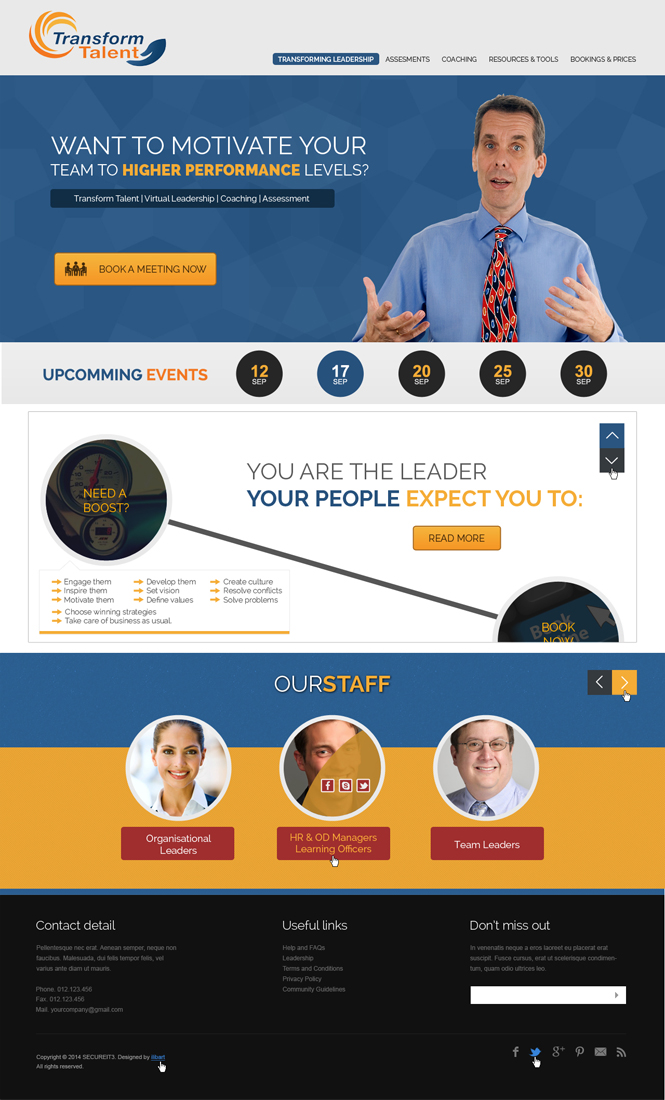 Web-Design von iLibart für dieses Projekt | Design #4426106