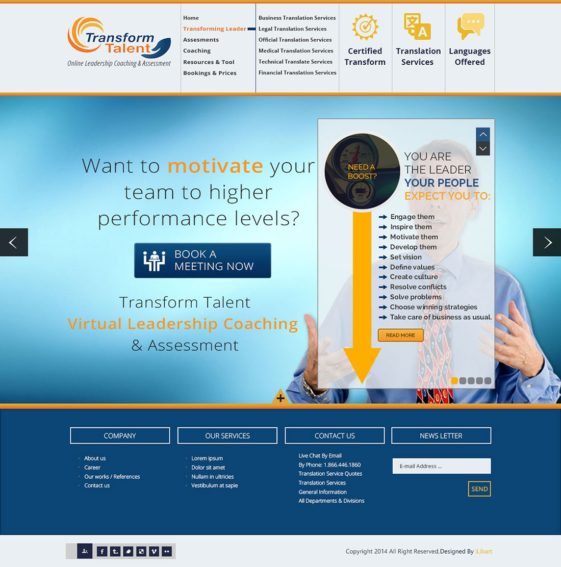 Diseño Web por iLibart para este proyecto | Diseño #4433000