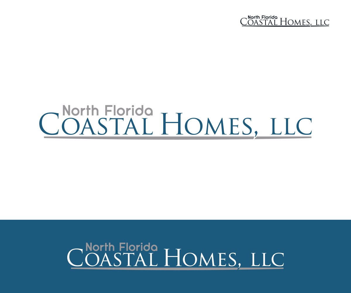 Logo-Design von nreimer für North Florida Coastal Homes LLC | Design #4355358