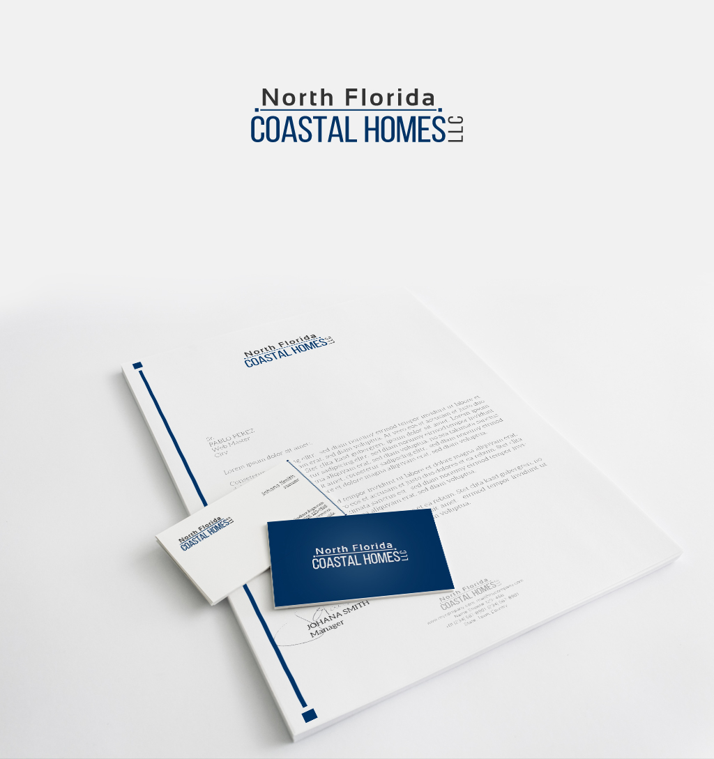 Logo-Design von JohnM. für North Florida Coastal Homes LLC | Design #4349365
