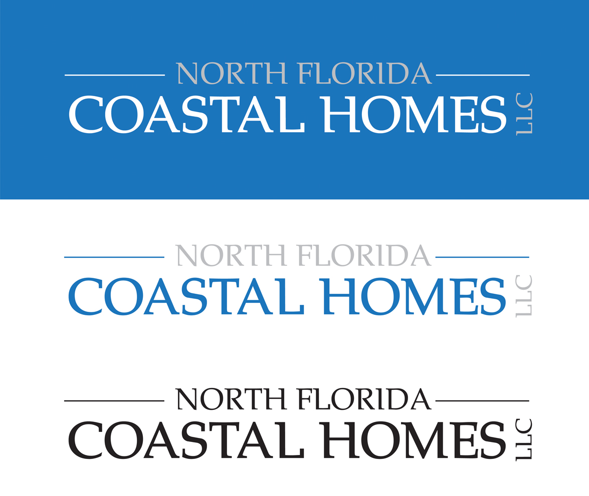 Logo-Design von Carl Prettyman für North Florida Coastal Homes LLC | Design: #4351342
