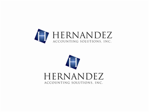 Logo Design by Adam Knights for Hernandez Accounting Solutions Inc. | Design #4354764