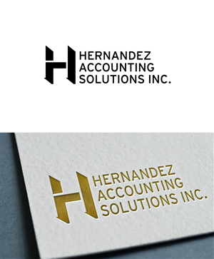 Logo Design by trufya for Hernandez Accounting Solutions Inc. | Design: #4413111