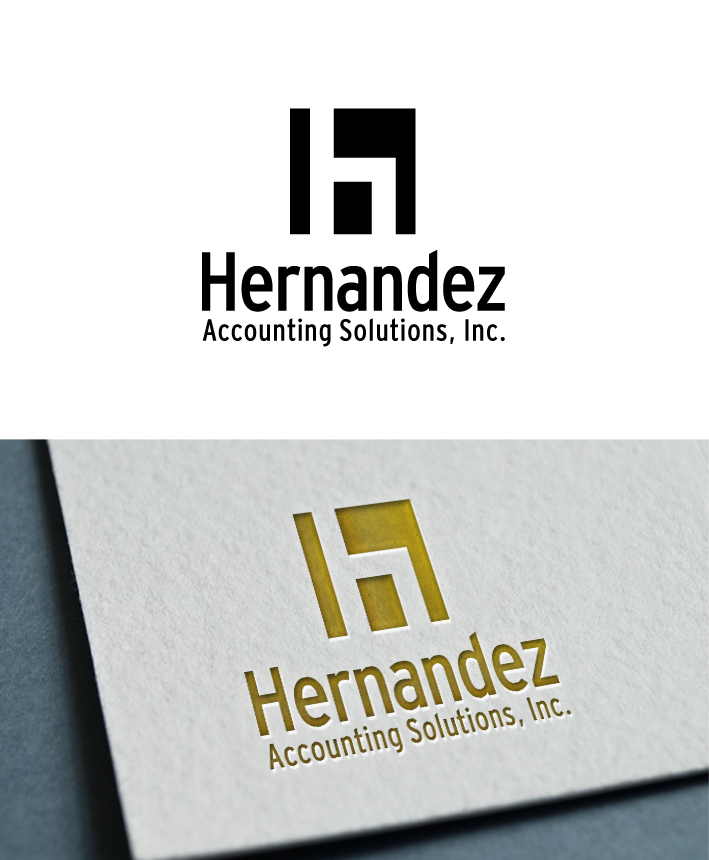 Logo Design by trufya for Hernandez Accounting Solutions Inc. | Design #4413302