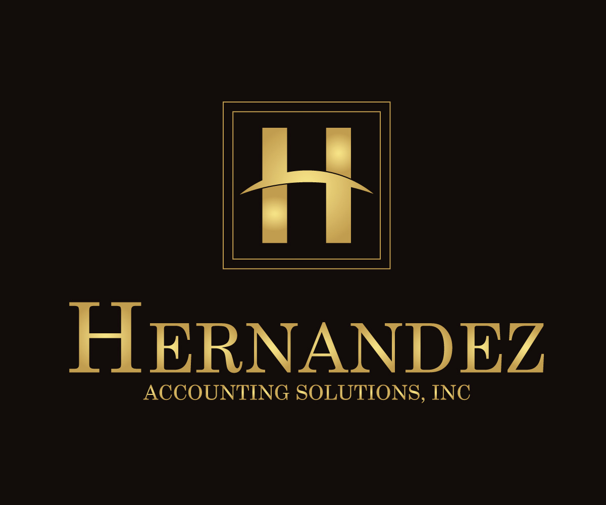 Logo-Design von anshtoyj für Hernandez Accounting Solutions Inc. | Design #4397279
