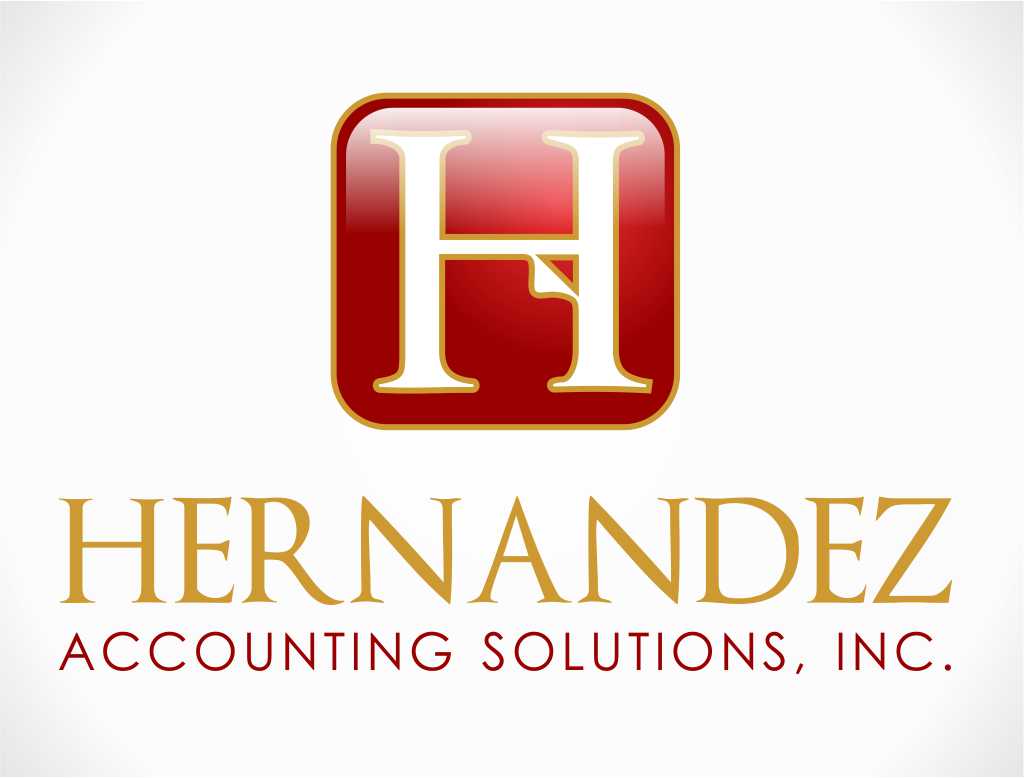 Logo Design by JHG for Hernandez Accounting Solutions Inc. | Design #4415973