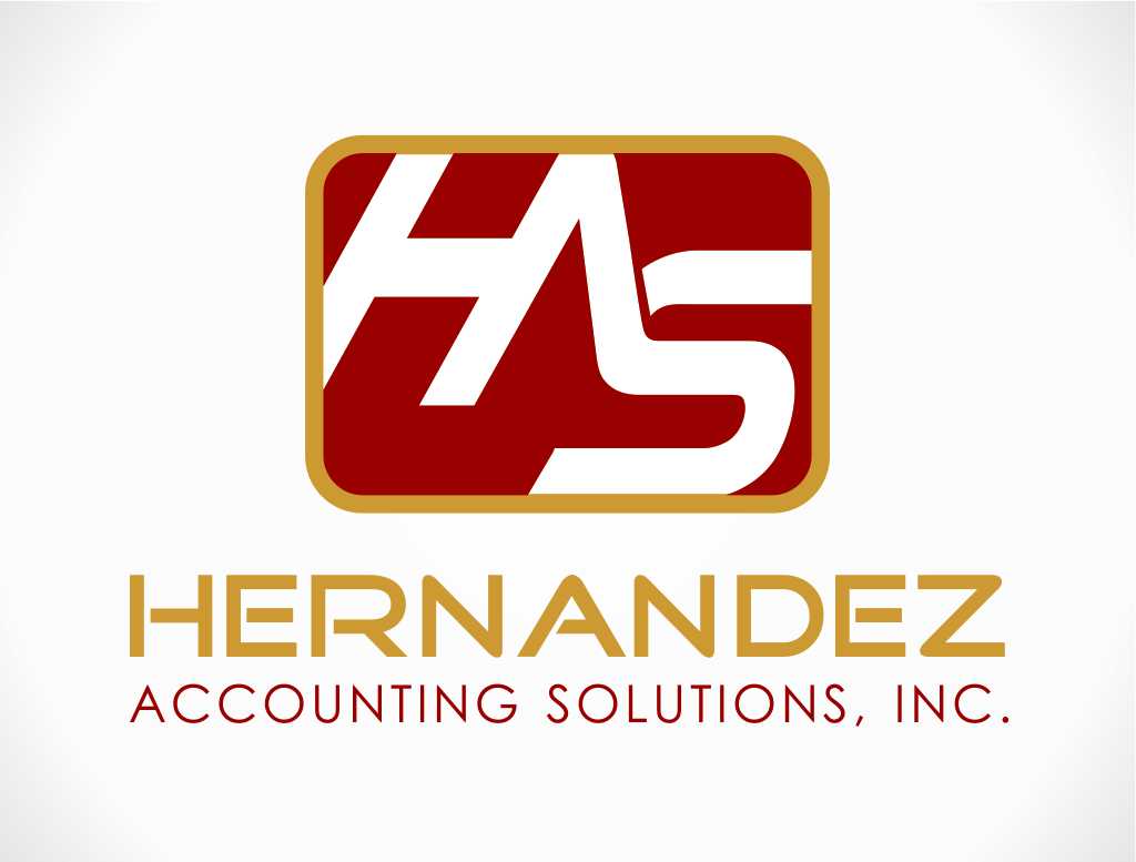 Logo Design by JHG for Hernandez Accounting Solutions Inc. | Design #4416379
