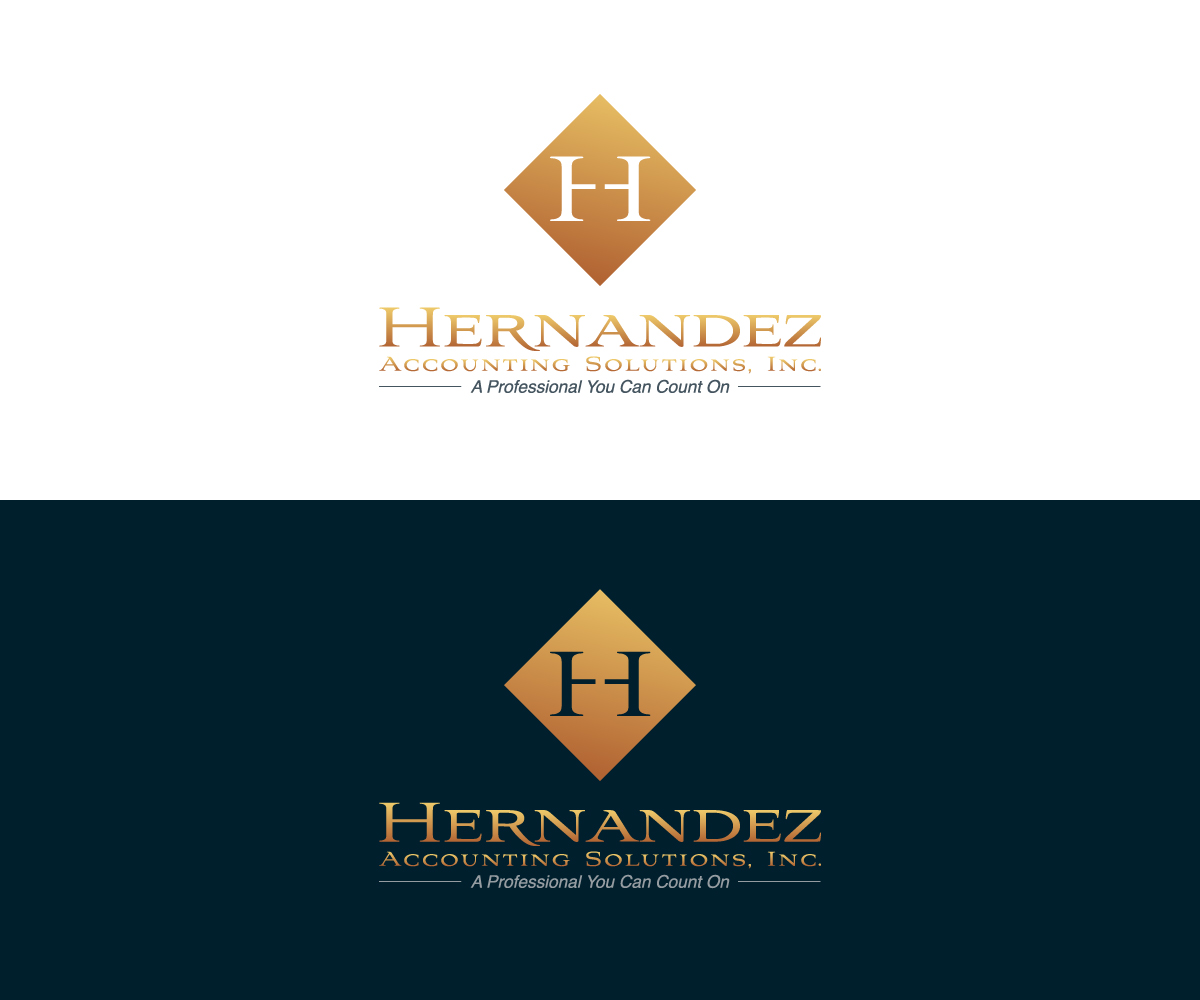 Logo-Design von mandex für Hernandez Accounting Solutions Inc. | Design #4379985