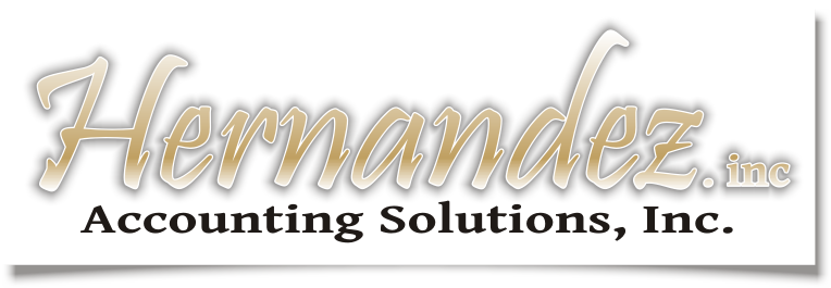 Logo Design by NR7 for Hernandez Accounting Solutions Inc. | Design #4364479
