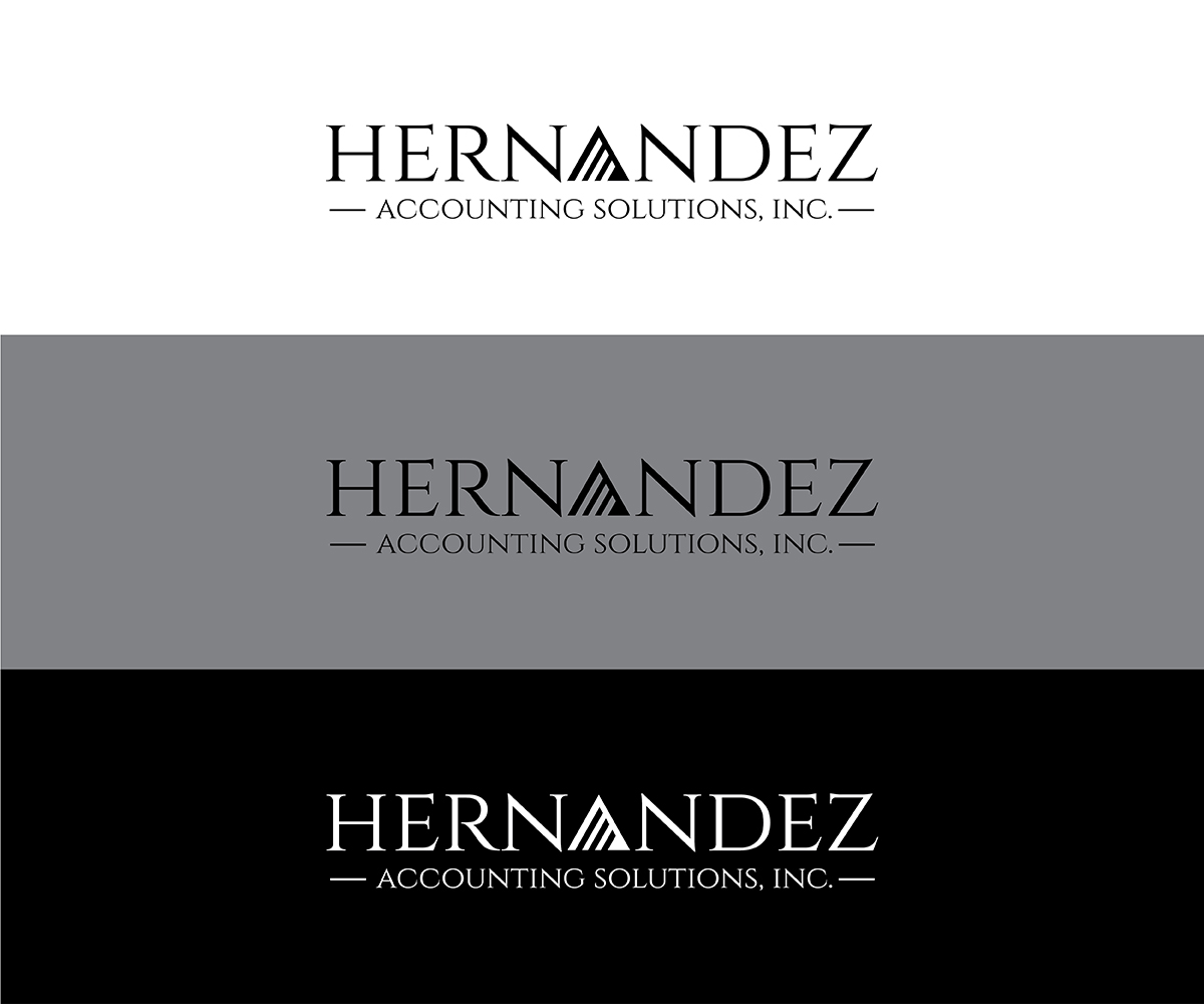 Diseño de Logo por nandkumar para Hernandez Accounting Solutions Inc. | Diseño #4382396