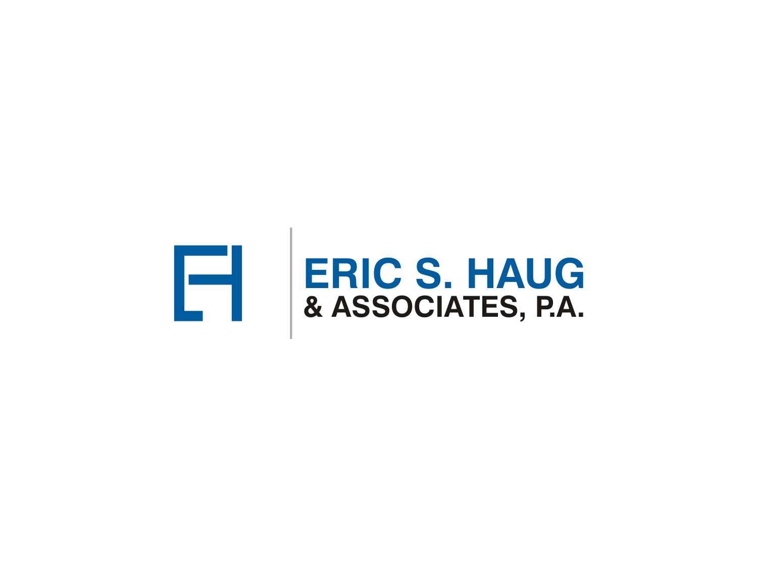 Diseño de Logo por ideartery para Eric S. Haug Law & Consulting, P.A. | Diseño #196545