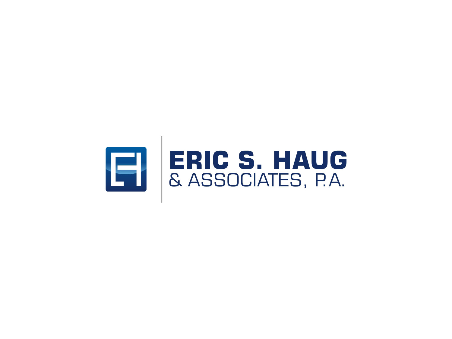 Logo Design by ideartery for Eric S. Haug Law & Consulting, P.A. | Design #196546