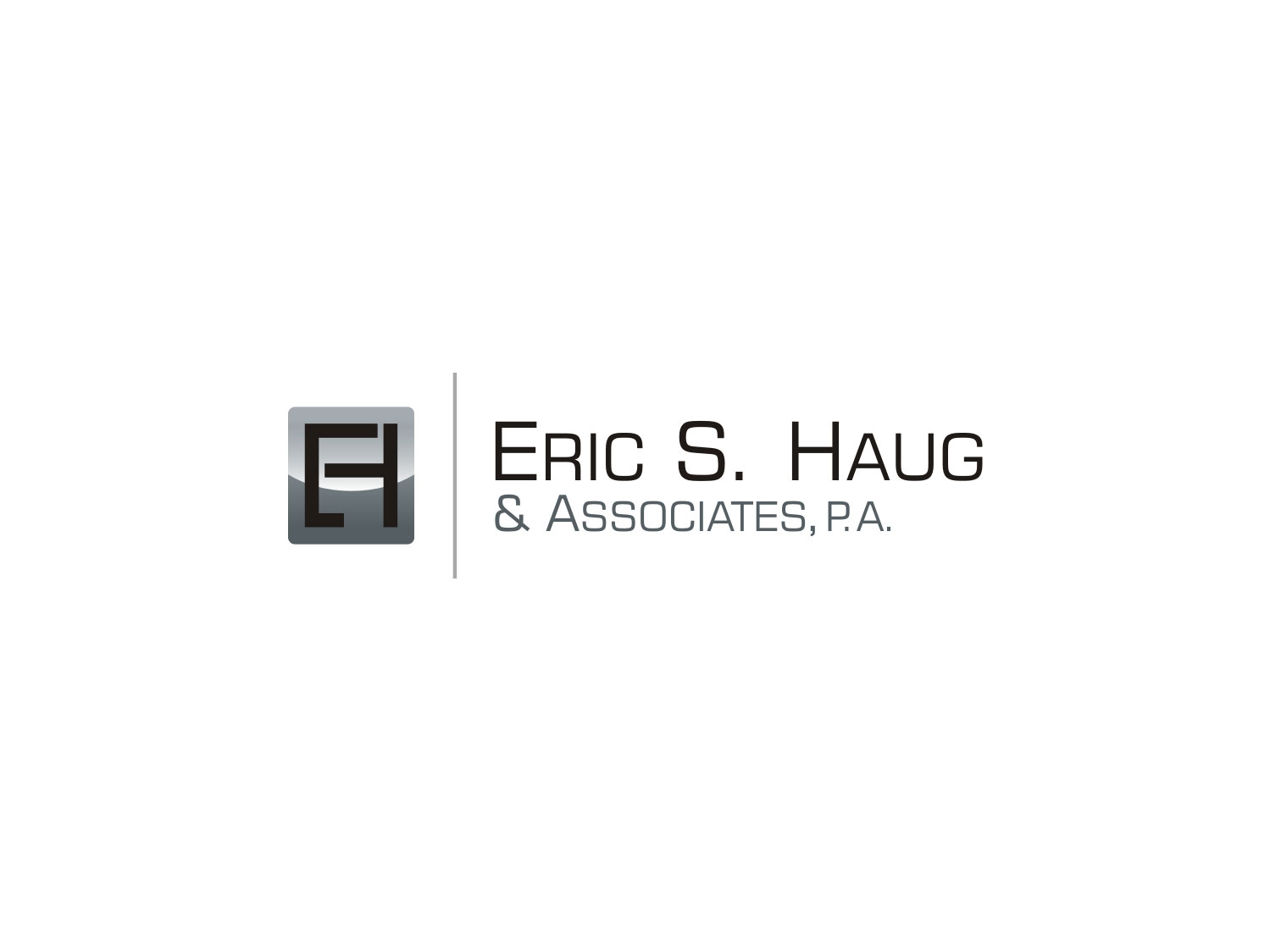 Logo Design by ideartery for Eric S. Haug Law & Consulting, P.A. | Design #198527